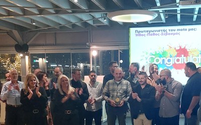 Κοπή πρωτοχρονιάτικης πίτας 2026 στη Sefco Zeelandia.