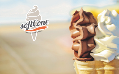 Παγωτό μηχανής Soft Cone