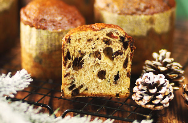 Panettone με σοκολάτα και ουίσκι