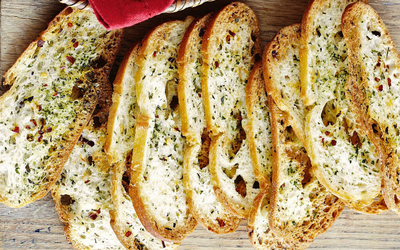 Ciabatta με ελαιόλαδο & ρίγανη