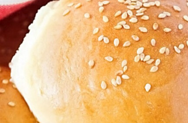 Μαλακά ψωμάκια για σάντουιτς και hamburger