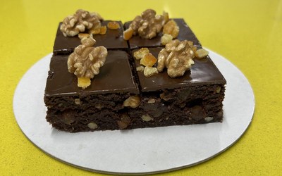 Choco orange brownies