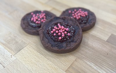 Soft Cookie Strawberry Raspberry