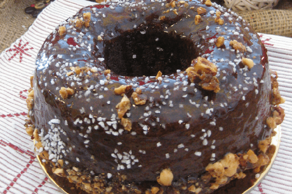 Cake σοκολάτας με καρύδα