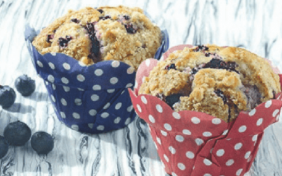 Muffins με Φρούτα