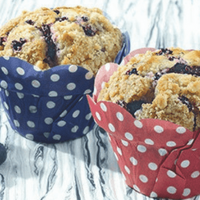 Muffins με Φρούτα