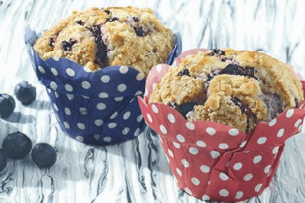 Muffins με Φρούτα