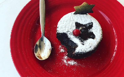 Soufflé με γέμιση Raspberry