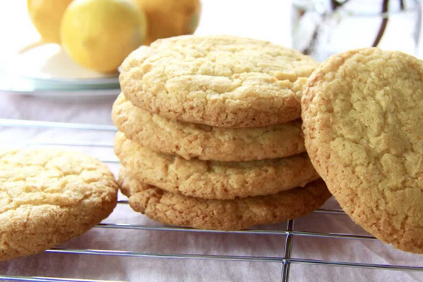 Soft cookies λεμόνι