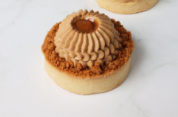Τάρτα Speculoos με βάση Speculoos