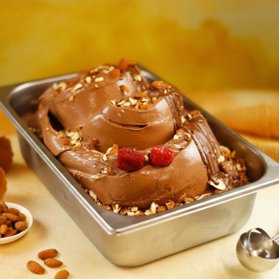 Gelato Sokolata Amigdalou