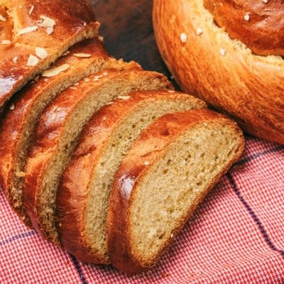 Brioche-like Sweet Bread (aka "Tsoureki")