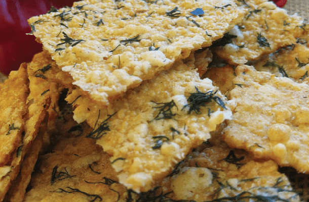 Spicy Corn Crackers