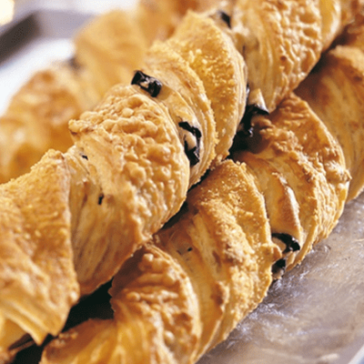 Puff Pastry Corn Twists