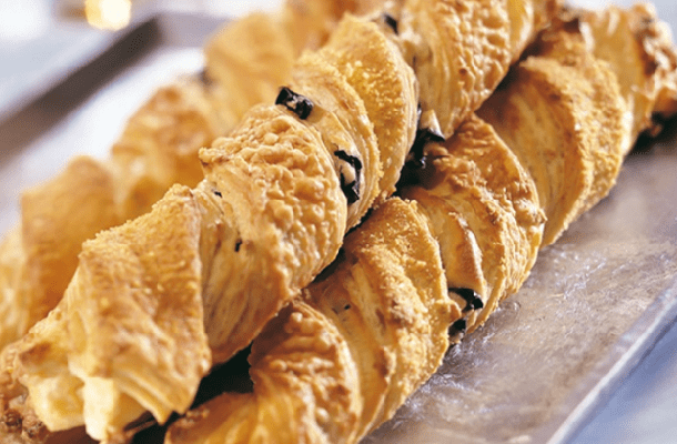 Puff Pastry Corn Twists