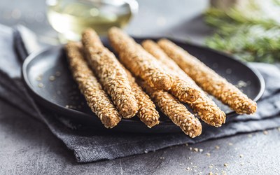 Multigrain Grissini with Beer