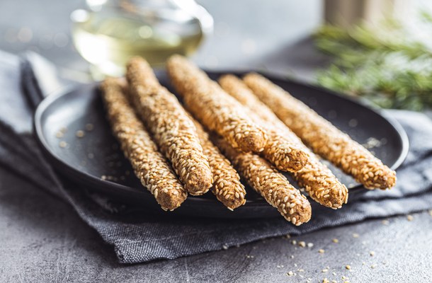 Multigrain Grissini with Beer