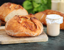 Slow fermentation cool raised bread