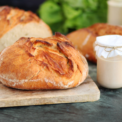 Slow fermentation cool raised bread