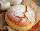 Bread with oat flour