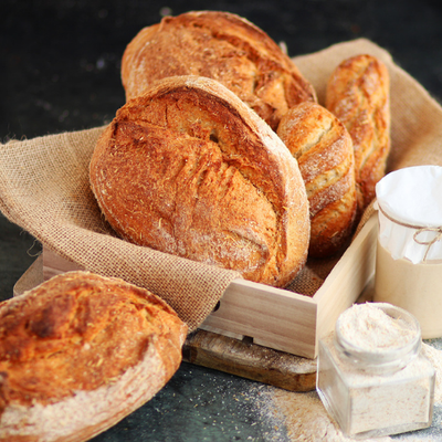 Bread with barley