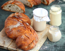 Bread with rustique characteristics