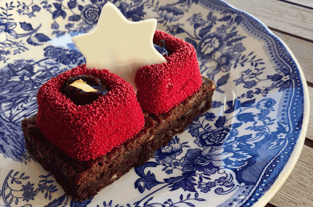 Forest fruit Brownie — English