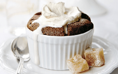 Chilled Chocolate Soufflé (more dense texture)