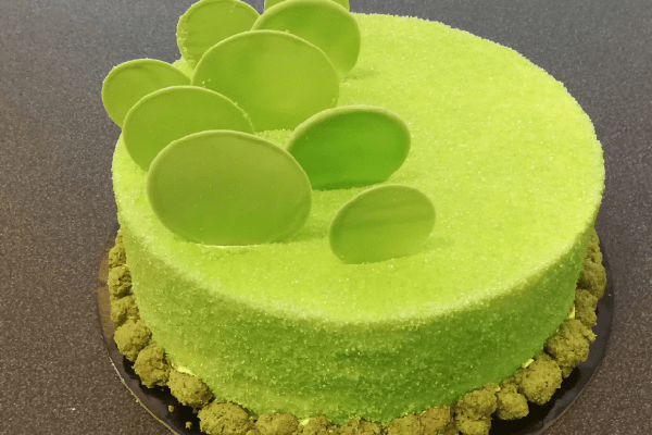 Matcha Tea Layered Cake