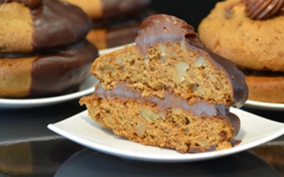 Petit gateau walnut