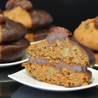 Petit gateau walnut