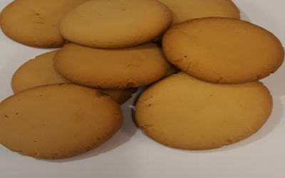 Cookies with lemon aroma