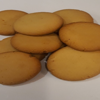 Cookies with lemon aroma