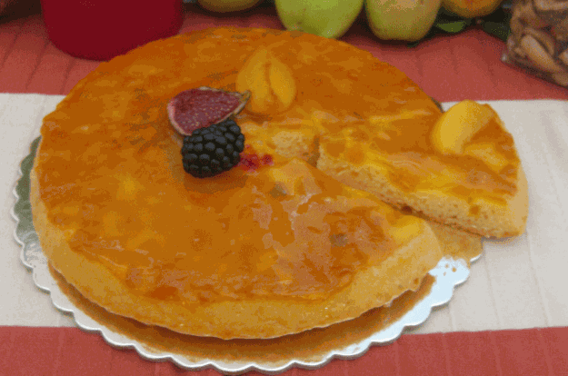 Fruit Pie Cake — English