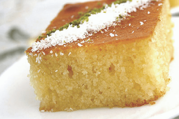 Semolina Coconut Traybake