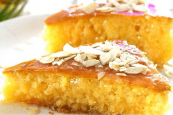 Semolina Yogurt Traybake