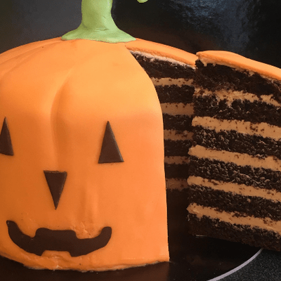 Halloween Layered Cake