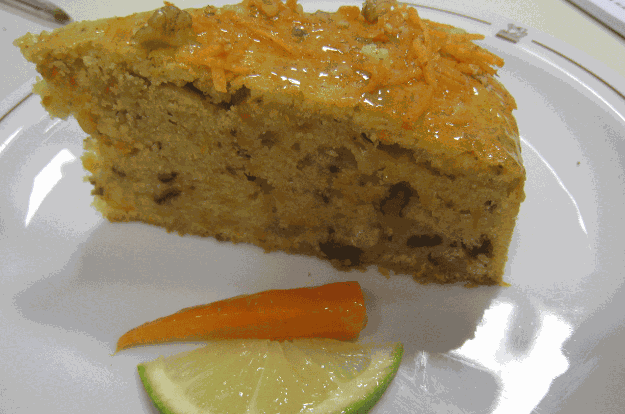 Carrot Spicy Cake — English