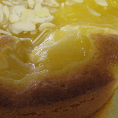 Lemon jelly & Almond Cake