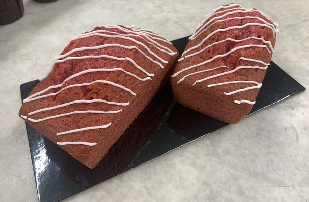 Pink Berry Cake