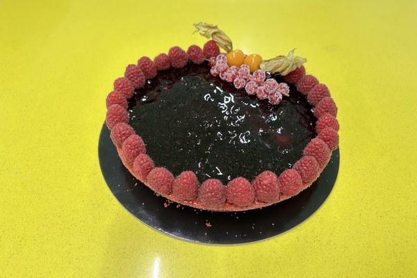 Red Forest Fruit tart