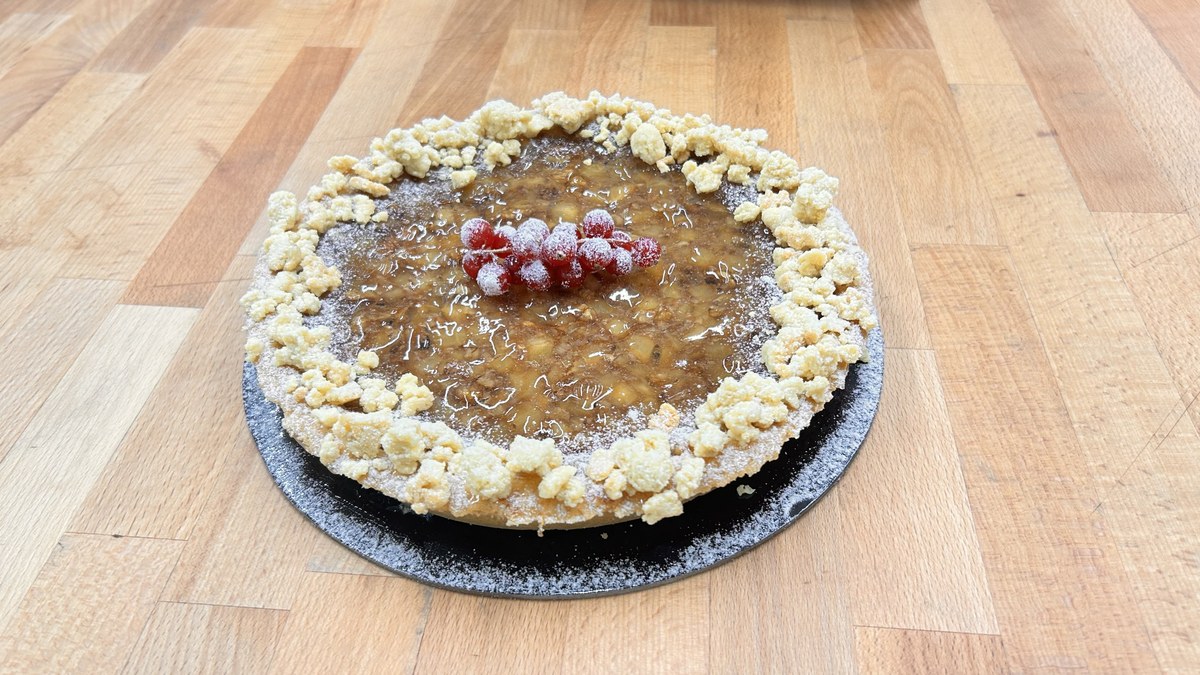 Vegan tart — English