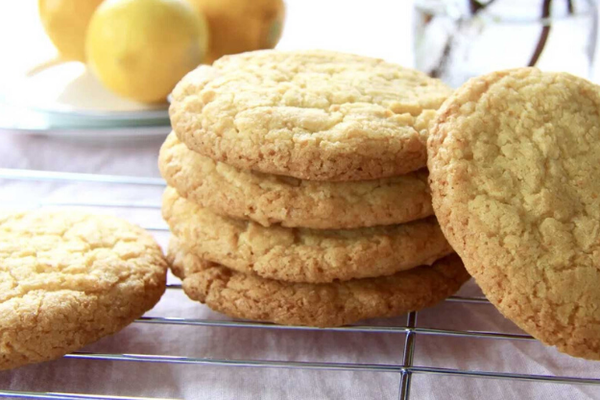 Soft lemon cookies