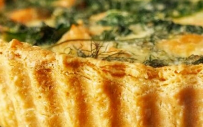 Zucchini & Cheese Tart