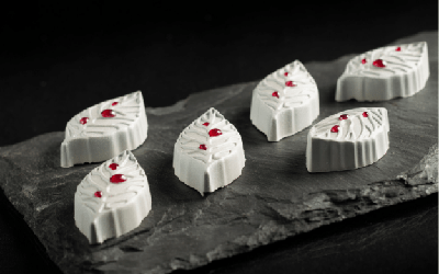 Cherry Marzipan Pralines