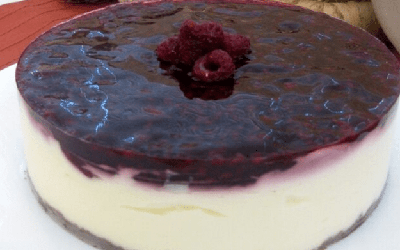 Cold process cheesecake