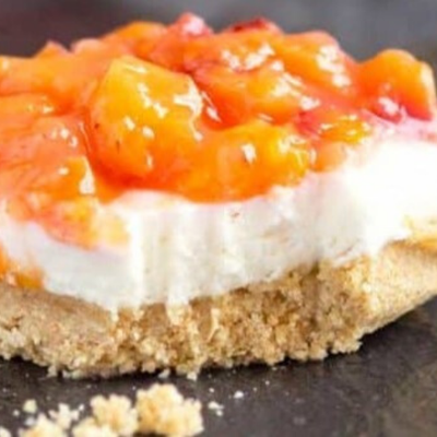 Peach Cheesecake