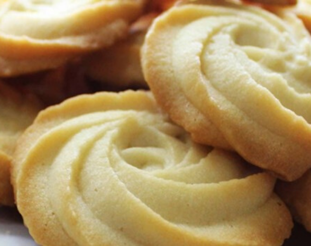 Butter cookies — English