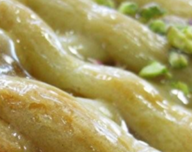 Apple tart with cream cheese — English